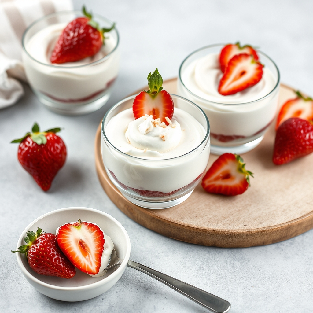 découvrez la recette facile et gourmande du blanc-manger coco fraises : un dessert frais et exotique à base de lait de c