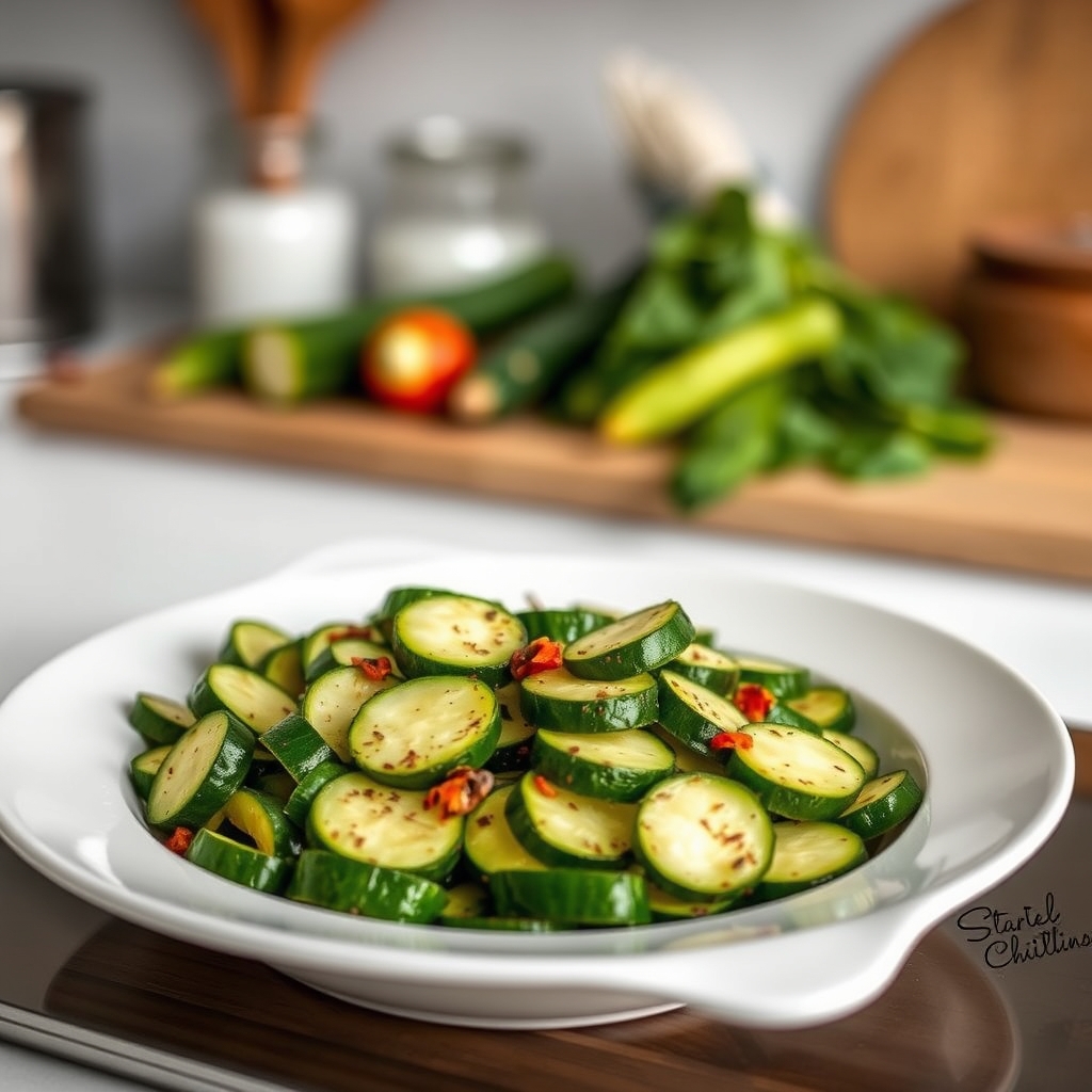 préparer courgettes sautées à poêle manière s — Ingrédients pour réussir courg