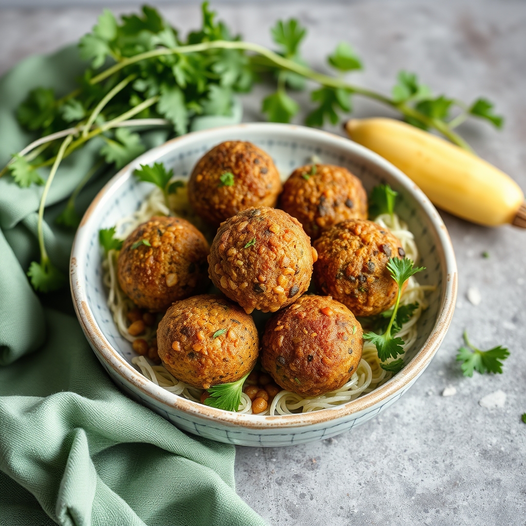 découvrez notre recette rapide de boulettes végétariennes protéinées, savoureuses et faciles à préparer pour un repas sa