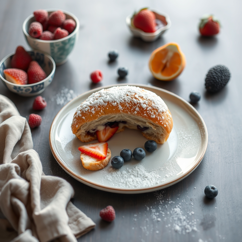 Notre recette de gaufres arc-en-ciel parfaites avec des fruits exotiques