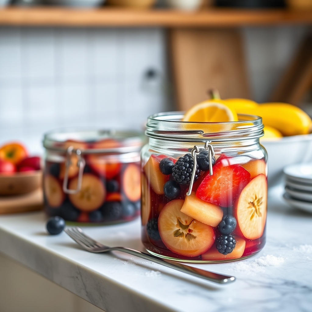 Préserver saveur fruits d'été Guide pratique — Méthode 2 congélation avec suc