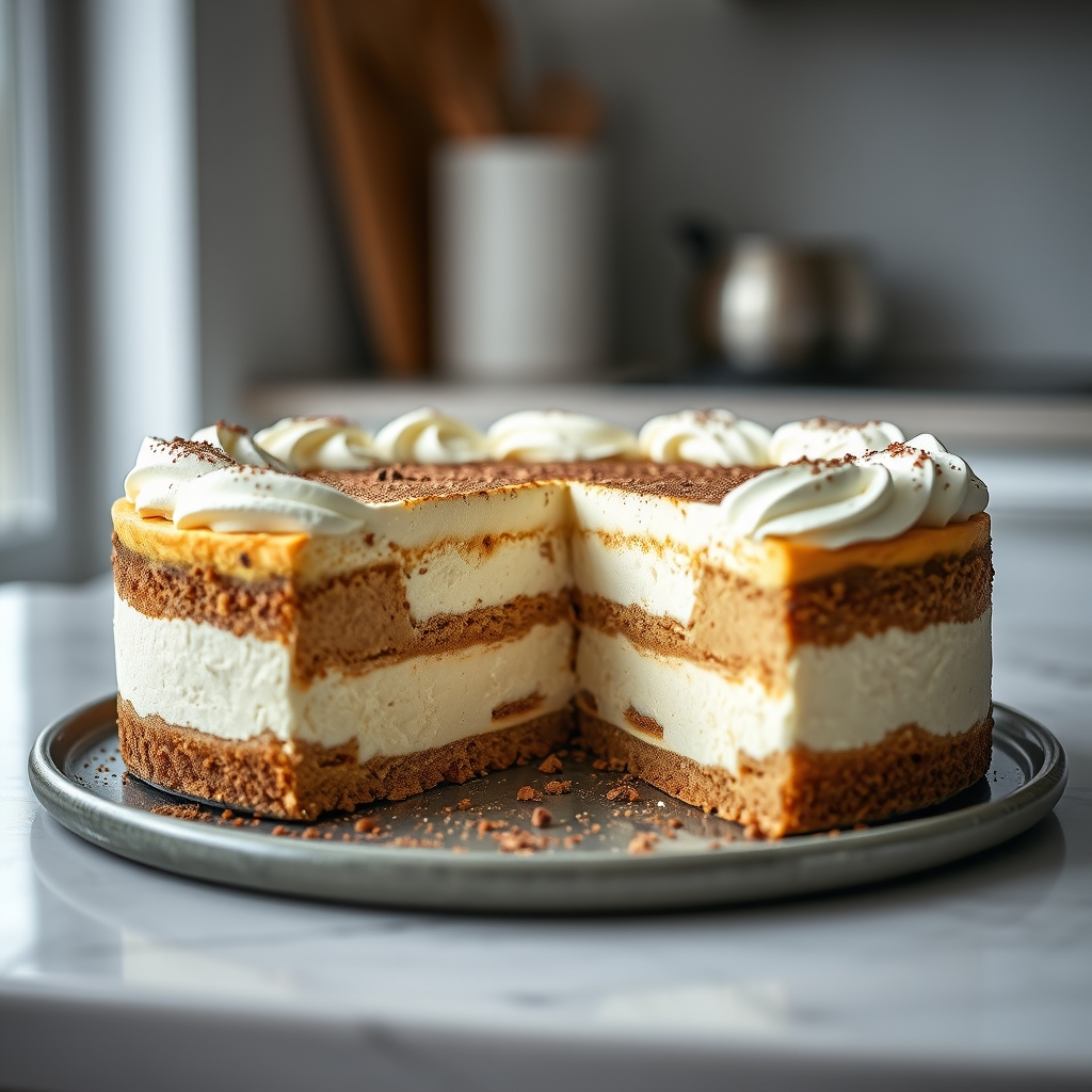 Tiramisu cheesecake sans mascarpone l'astuce — Quel fromage frais pour cuisin
