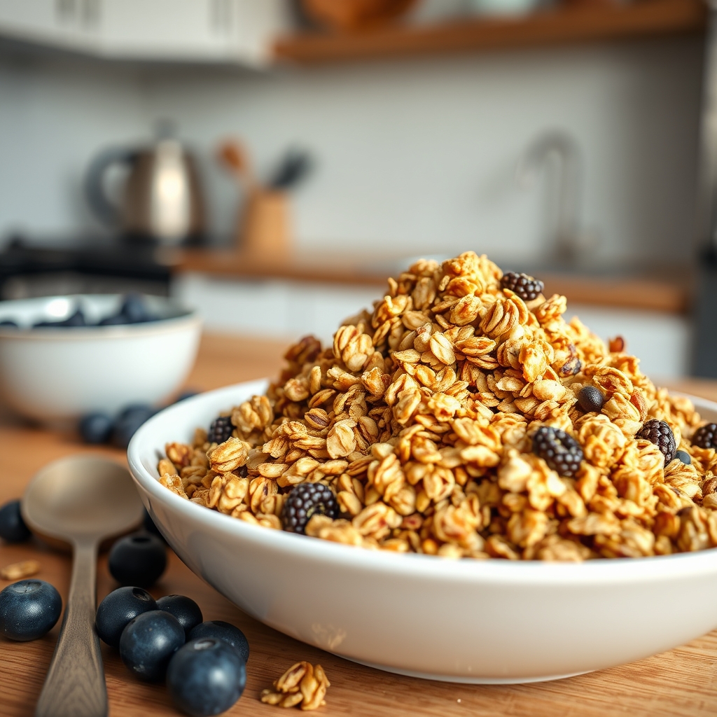 Transformez restes petit-déjeuner en granola — casse-tête restes petit-déjeun
